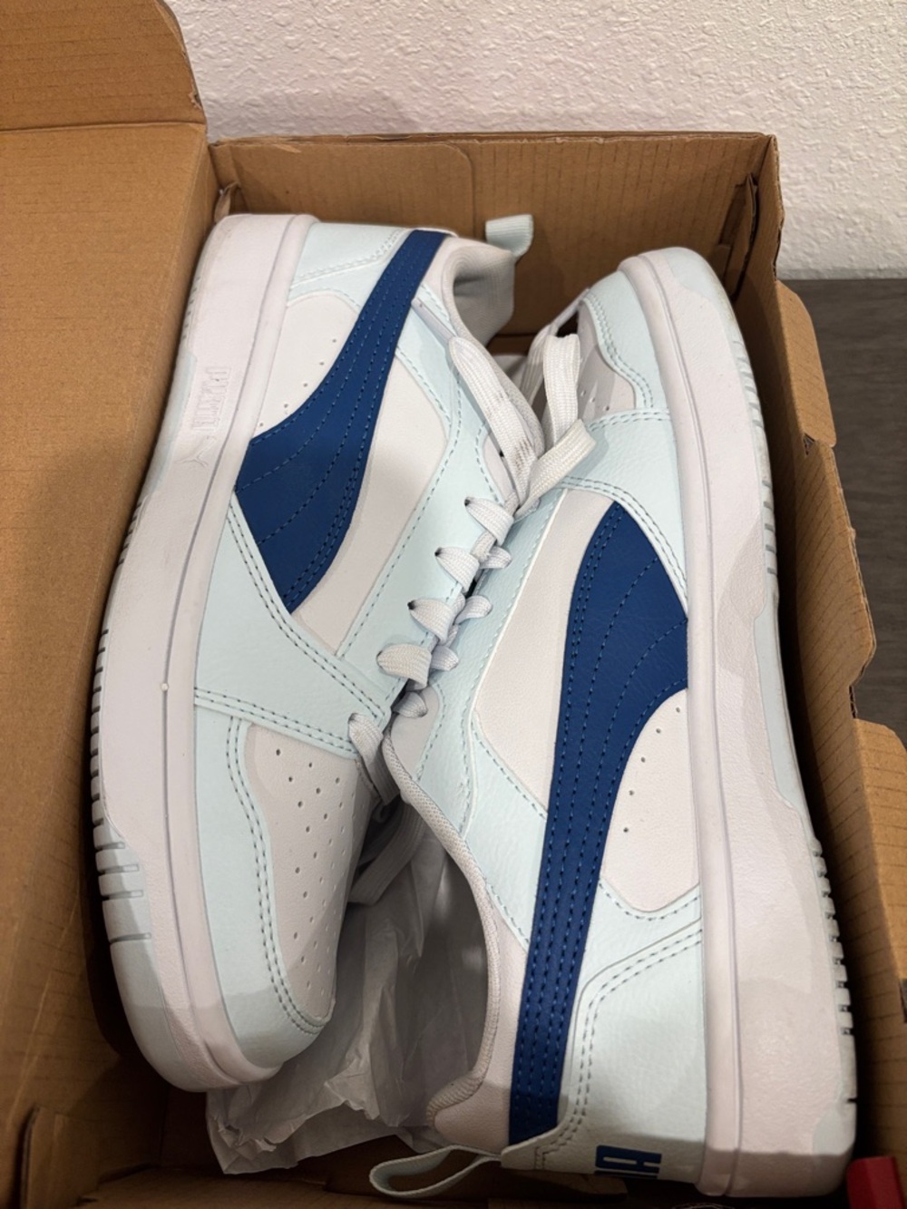 Like New Kids Puma Rebound V6 Lo Jr